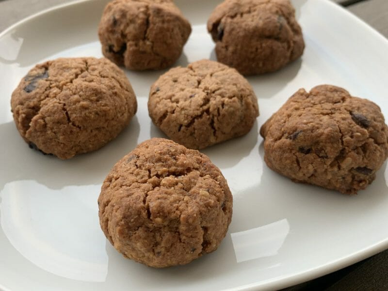Cliquez pour zoomer ! Biscuits aux flocons d’avoine et amandes Thermomix par saetta
