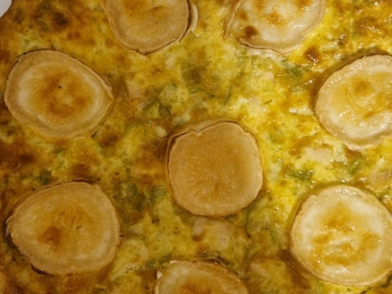 Cliquez pour zoomer ! Tarte courgette, jambon & chèvre Thermomix par aya_33