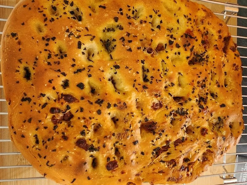 Cliquez pour zoomer ! Focaccia Thermomix par C-Liline