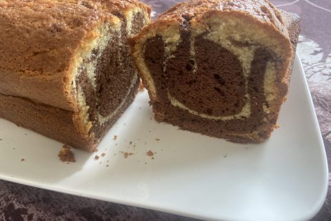 Cliquez pour zoomer ! Marbré au chocolat Thermomix par lysiane_9