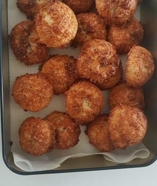 Cliquez pour zoomer ! Rocher coco (Congolais) Thermomix par Lilicels