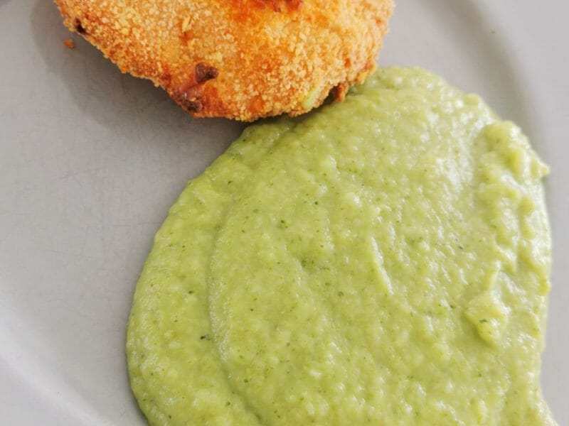 Cliquez pour zoomer ! Purée de brocolis et pommes de terre Thermomix par jennelr