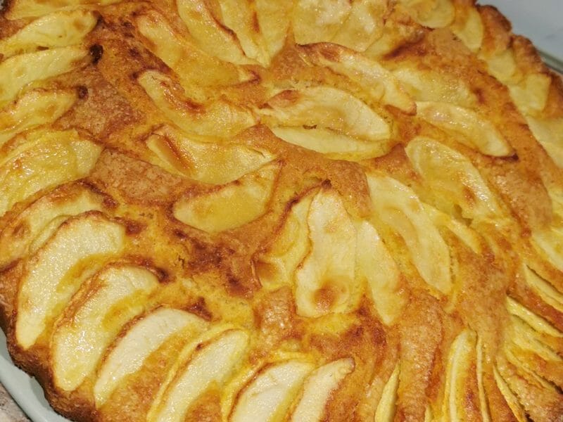 Cliquez pour zoomer ! Tarte Suisse aux pommes Thermomix par jennelr