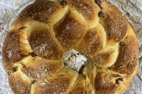 Cliquez pour zoomer ! Brioche tressée à la mie filante Thermomix par Bon appetit