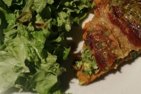 Cliquez pour zoomer ! Quiche à la patate douce, feta et jambon cru Thermomix par sebetnat
