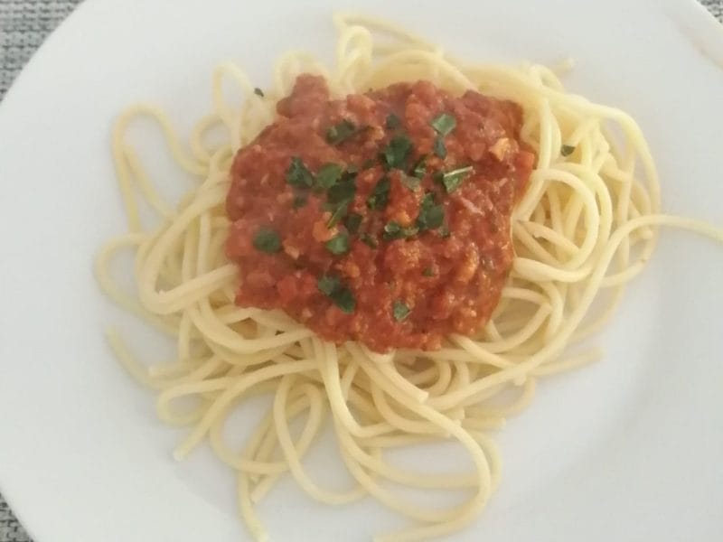 Cliquez pour zoomer ! Bolognaise de noix Thermomix par sebetnat