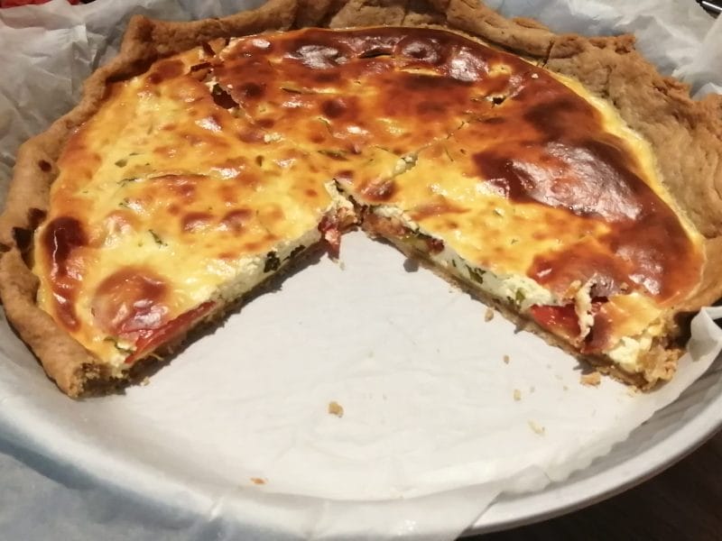 Cliquez pour zoomer ! Tarte à la ricotta Thermomix par sebetnat