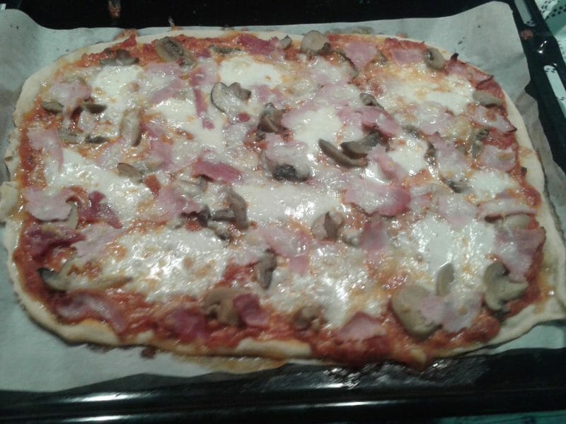 Cliquez pour zoomer ! Pizza Reine Thermomix par Melinagir