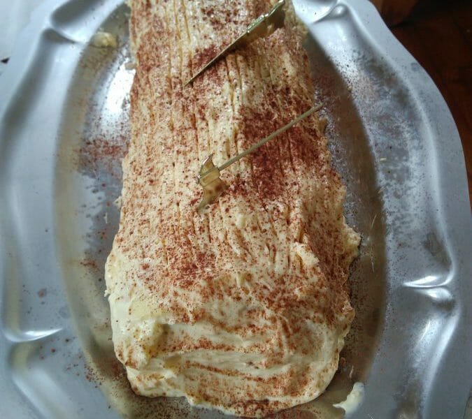 Cliquez pour zoomer ! Bûche Tiramisu Thermomix par Malier