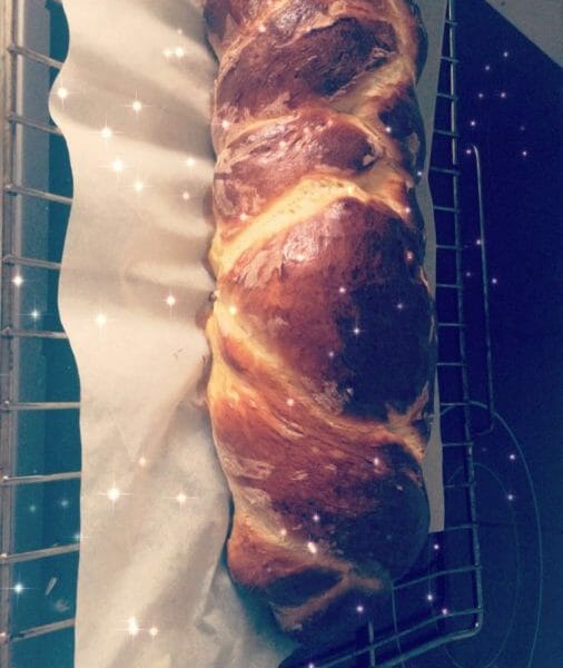 Cliquez pour zoomer ! Brioche tressée à la mie filante Thermomix par Christelle31600