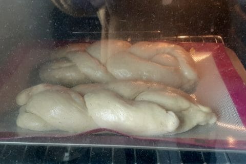 Cliquez pour zoomer ! Brioche tressée à la mie filante Thermomix par audrey410