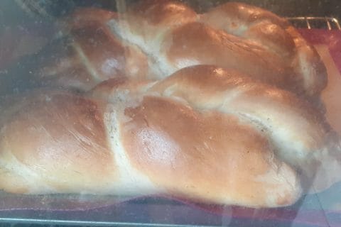 Cliquez pour zoomer ! Brioche tressée à la mie filante Thermomix par audrey410