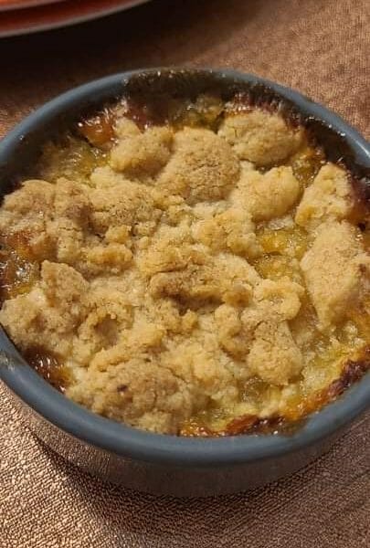 Cliquez pour zoomer ! Crumble aux Pommes Thermomix par maarinelmr