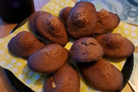 Cliquez pour zoomer ! Madeleines au chocolat Thermomix par loute04