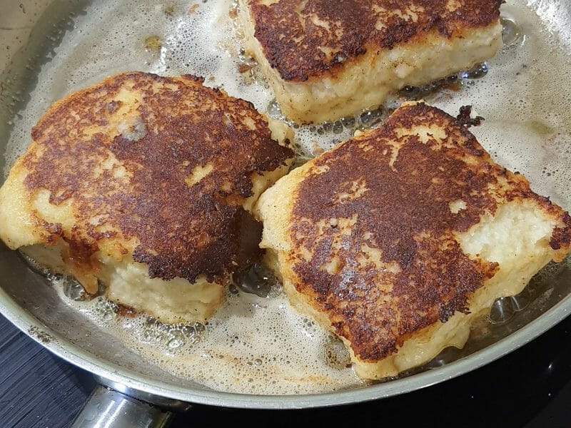 Cliquez pour zoomer ! Griesknepfle – Galettes de semoule alsaciennes Thermomix par Celinette72