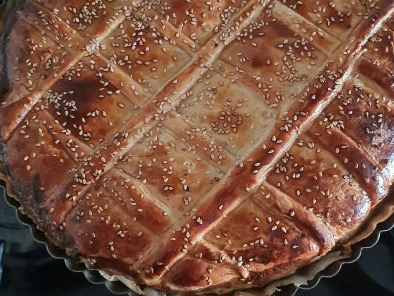 Cliquez pour zoomer ! Tourte au poulet et aux champignons Thermomix par Samy_Rim