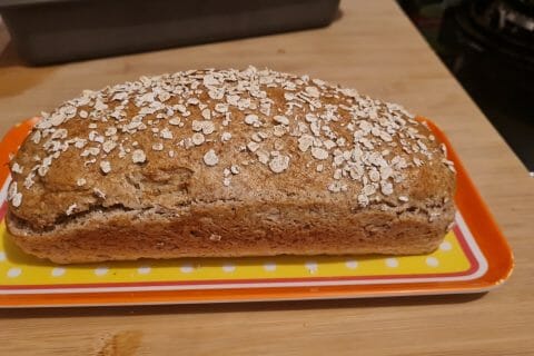 Cliquez pour zoomer ! Pain aux flocons d’avoine et au miel Thermomix par Samy_Rim