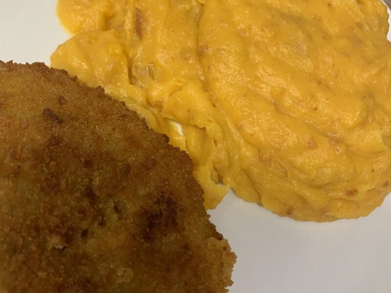 Cliquez pour zoomer ! Purée de potimarron au chorizo Thermomix par elodie_1253