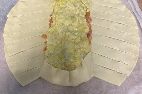 Cliquez pour zoomer ! Feuilleté saumon et poireaux Thermomix par charam