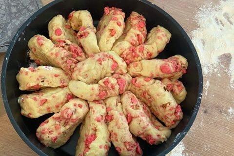Cliquez pour zoomer ! Brioche aux pralines roses Thermomix par charam
