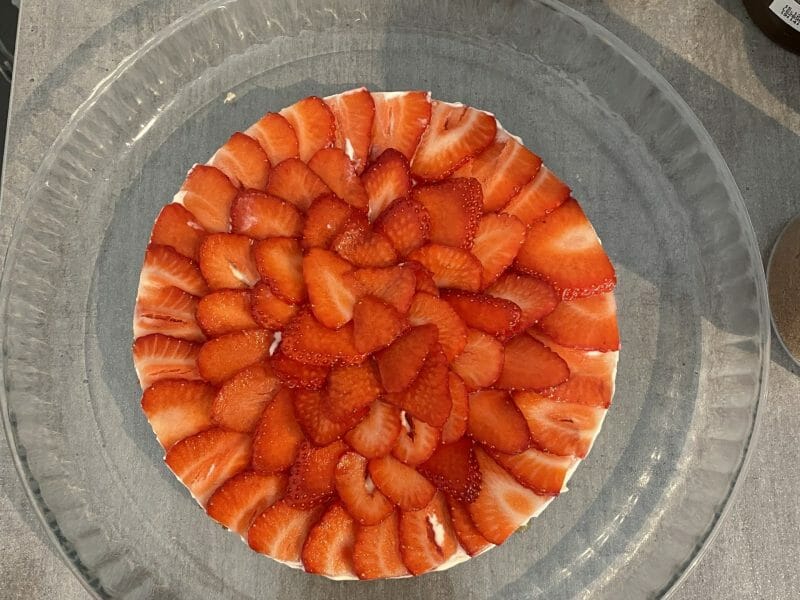 Cliquez pour zoomer ! Tarte aux fraises sans cuisson Thermomix par charam