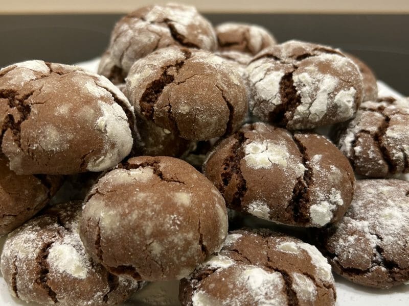 Cliquez pour zoomer ! Craquelés au chocolat Thermomix par charam