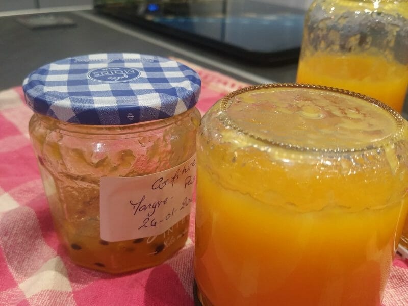 Cliquez pour zoomer ! Confiture de mangues et fruits de la passion Thermomix par sa_43