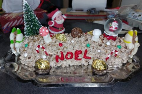 Cliquez pour zoomer ! Bûche Ferrero Rocher Thermomix par nononana0722