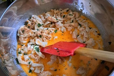 Cliquez pour zoomer ! Lasagnes au poulet et tomates séchées Thermomix par cyriletienne