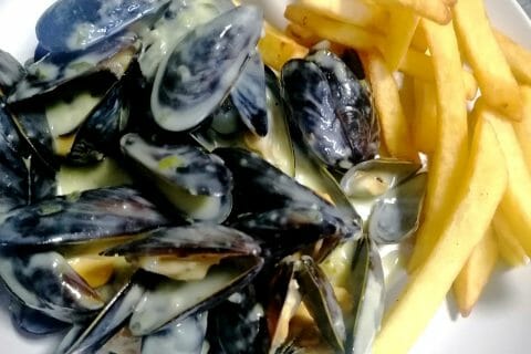 Cliquez pour zoomer ! Moules sauce poulette Thermomix par AliceReims