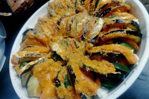 Cliquez pour zoomer ! Tian de légumes et mozzarella Thermomix par AliceReims