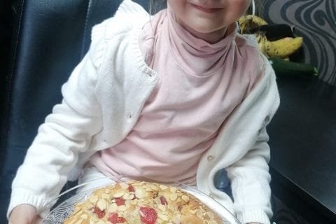 Cliquez pour zoomer ! Gâteau amandes et fruits rouges Thermomix par AliceReims