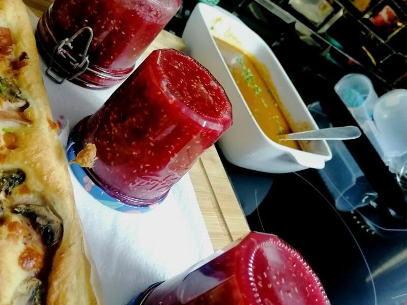 Cliquez pour zoomer ! Confiture de framboises Thermomix par AliceReims