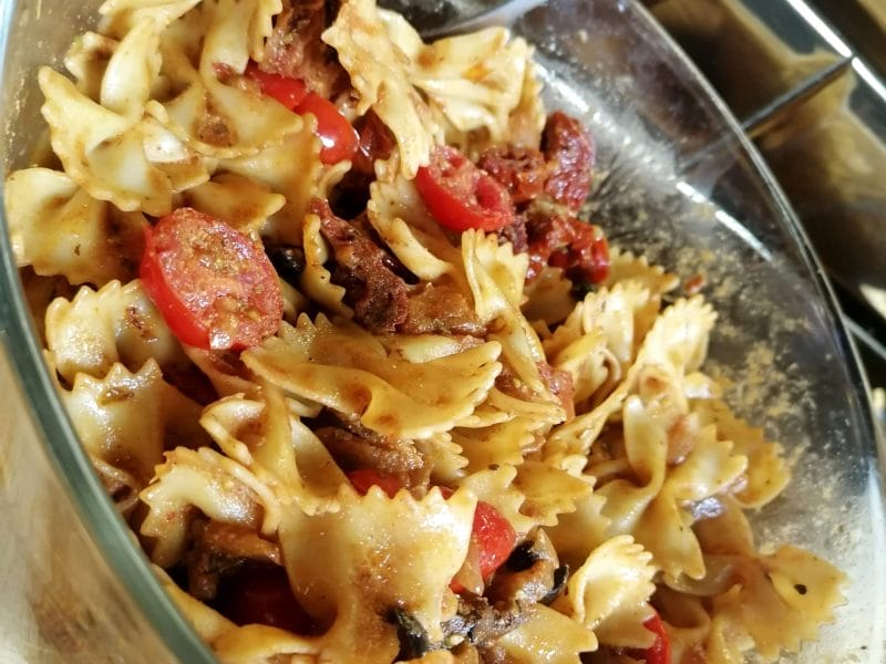 Cliquez pour zoomer ! Salade de pâtes méditerranéenne Thermomix par AliceReims