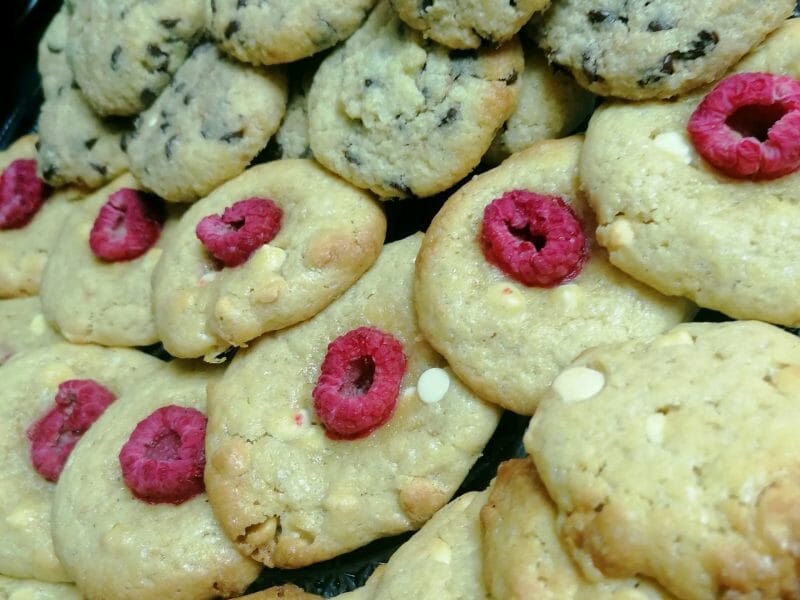 Cliquez pour zoomer ! Cookies aux pépites de chocolat blanc Thermomix par AliceReims