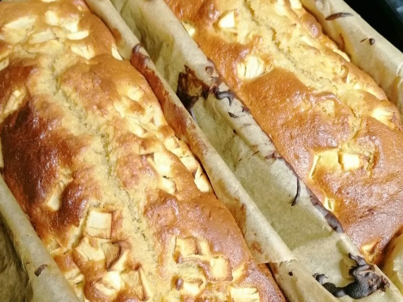 Cliquez pour zoomer ! Cake pommes yaourt Thermomix par AliceReims