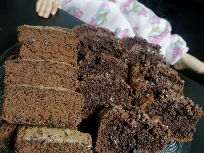 Cliquez pour zoomer ! Cake au chocolat et cranberries Thermomix par AliceReims