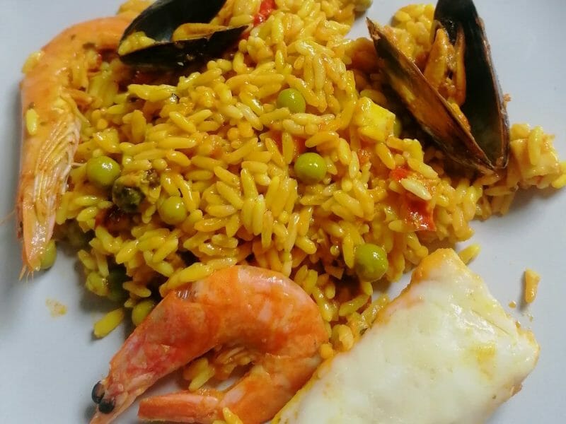 Cliquez pour zoomer ! Paella Thermomix par AliceReims