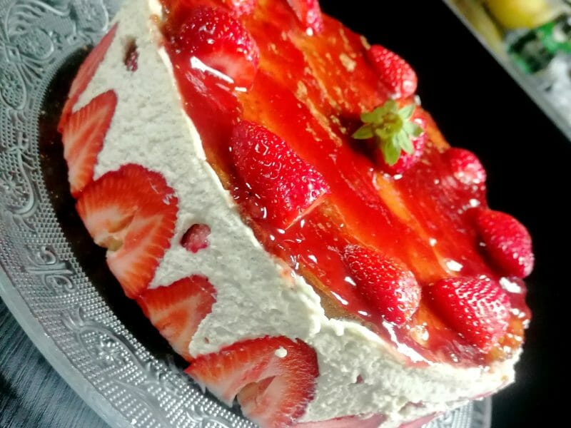 Cliquez pour zoomer ! Fraisier Thermomix par AliceReims