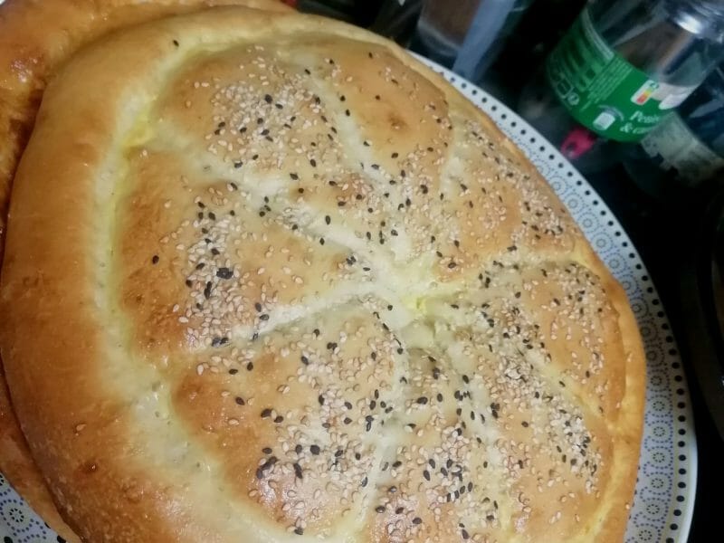 Cliquez pour zoomer ! Pain turc (pain pide) Thermomix par AliceReims