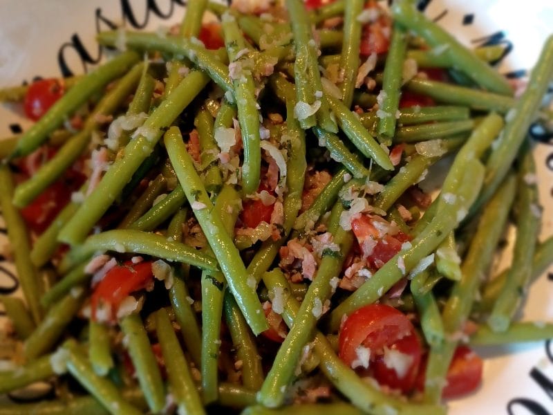 Cliquez pour zoomer ! Salade de haricots verts et tomates cerises Thermomix par selphie