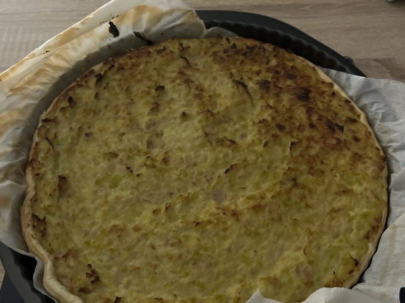 Cliquez pour zoomer ! Tarte aux poireaux Thermomix par 0ostefanyo0