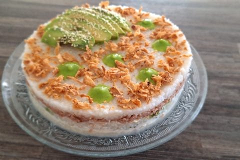 Sushi cake Thermomix par lowmy95