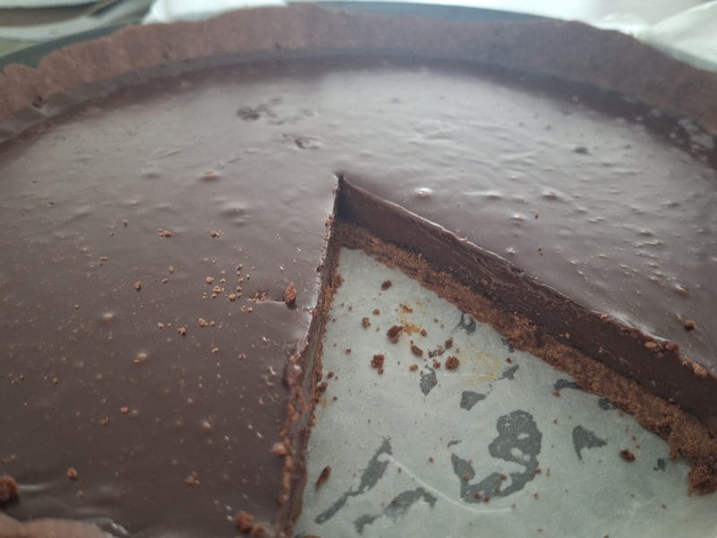 Cliquez pour zoomer ! Tarte tout chocolat Thermomix par lowmy95