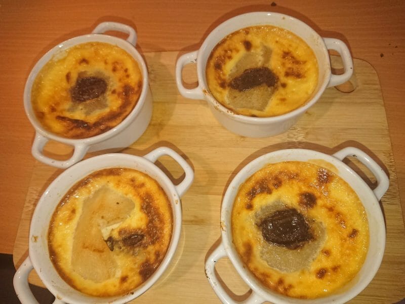 Cliquez pour zoomer ! Petits flans à la poire Thermomix par laetitia_939