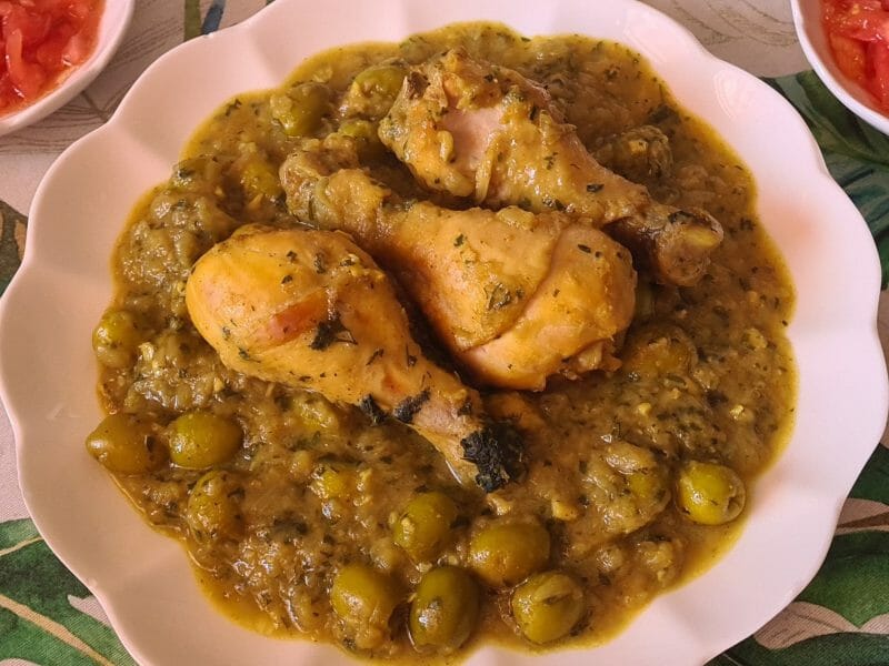 Cliquez pour zoomer ! Tajine de poulet aux olives Thermomix par nisso