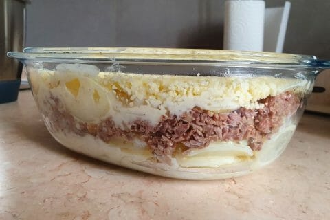 Cliquez pour zoomer ! Gratin dauphinois au confit de canard Thermomix par nanie2584