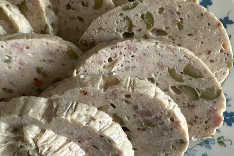 Cliquez pour zoomer ! Galantine de poulet aux pistaches Thermomix par najet68