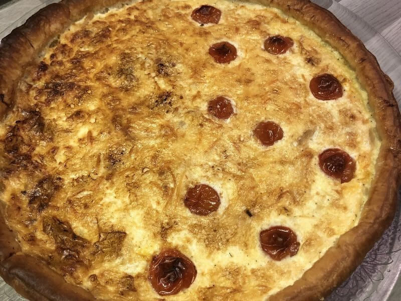 Cliquez pour zoomer ! Quiche au thon et aux noisettes Thermomix par shantili