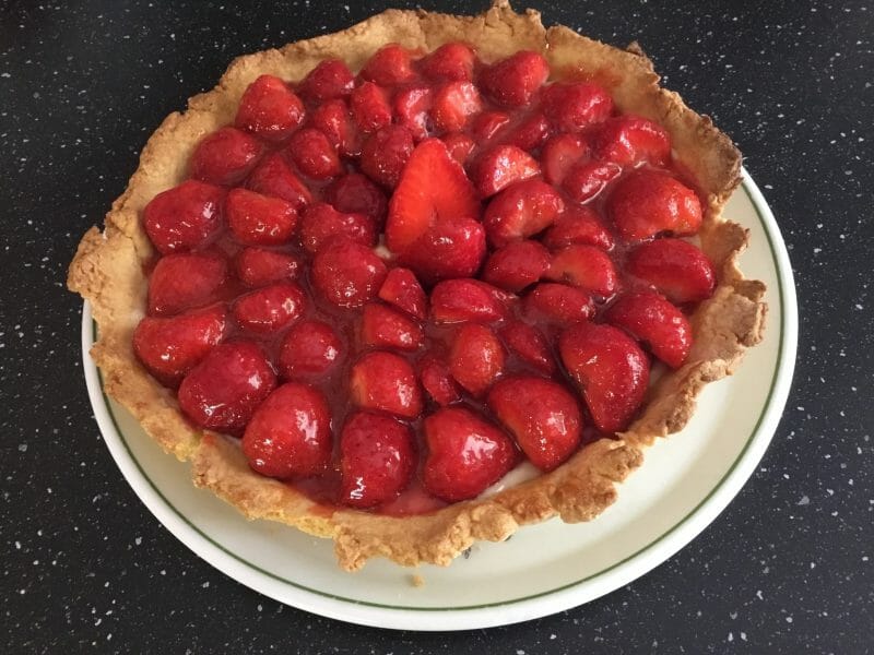 Cliquez pour zoomer ! Tarte aux fraises Thermomix par bribri76120